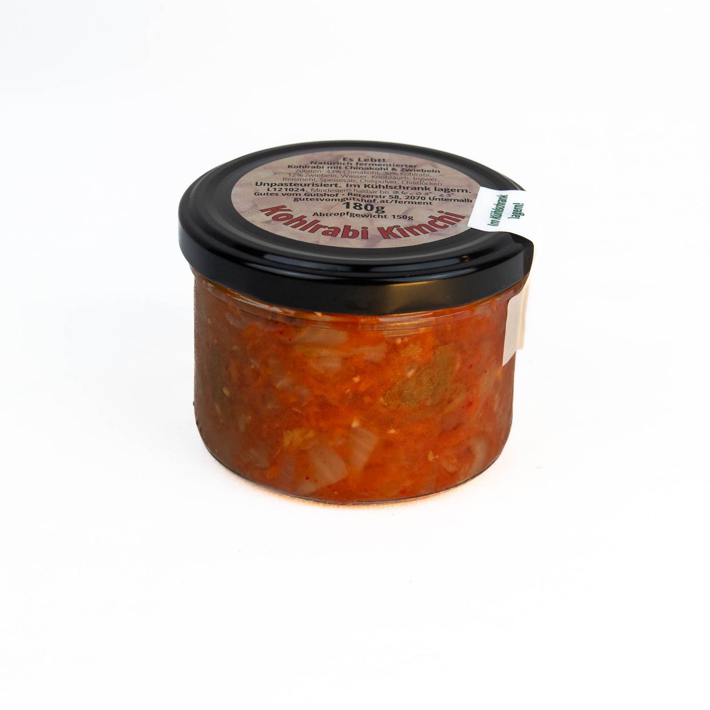 Fermentiertes Kohlrabi-Kimchi