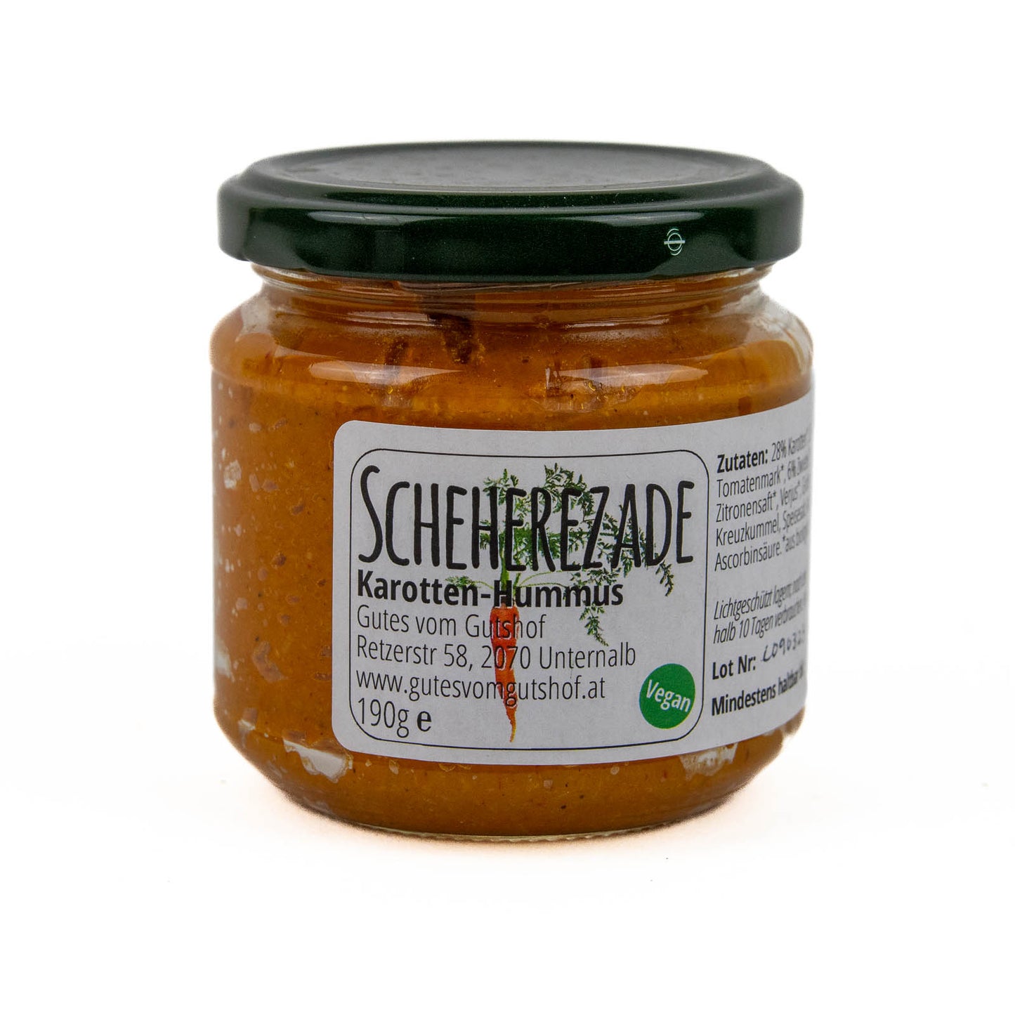 Veganer Aufstrich "Scheherezade"