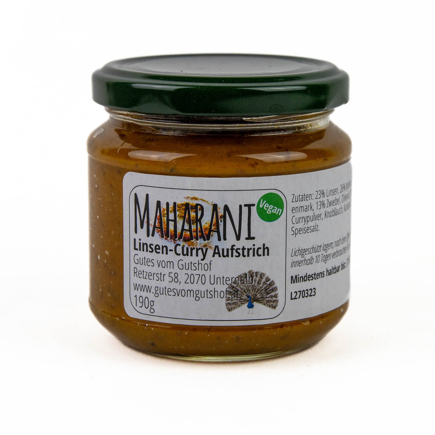 Veganer Aufstrich "Maharani"