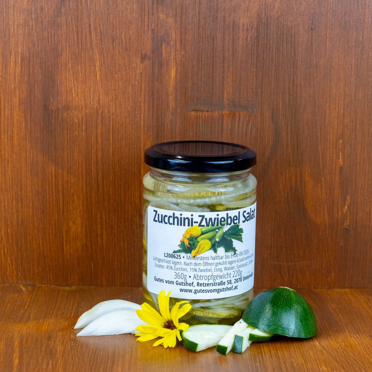 Zucchini-Zwiebel Salat 360g