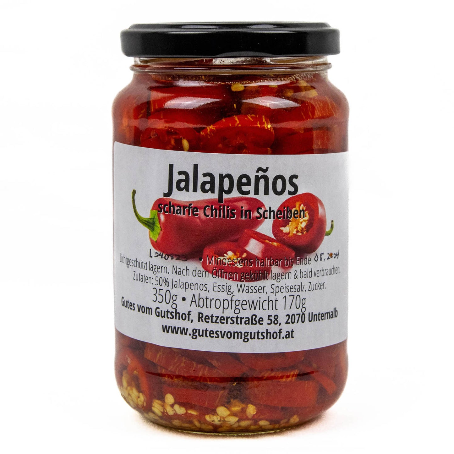 Jalapenos im Glas 350g