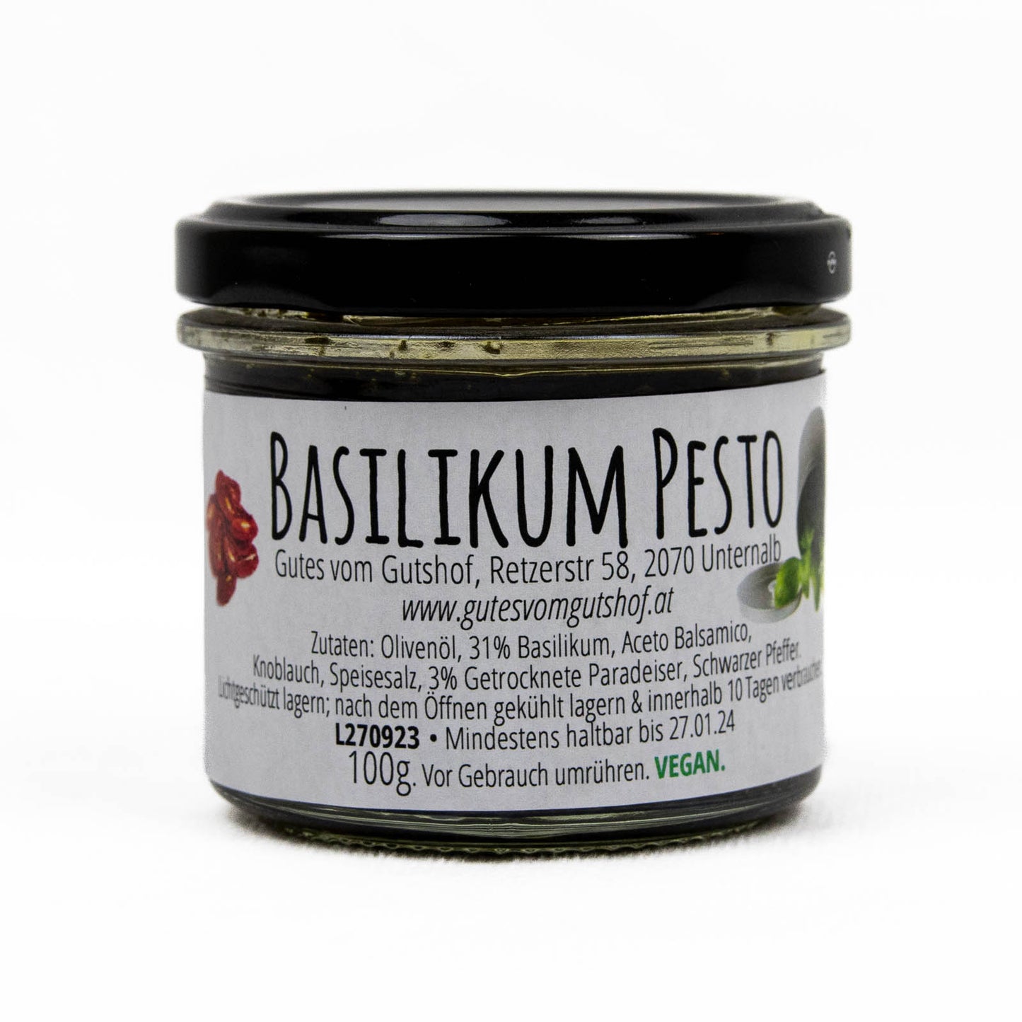 Basilikum Pesto, 100g