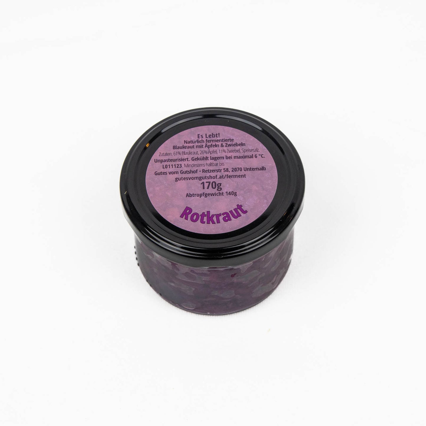 Fermentiertes Rotkraut