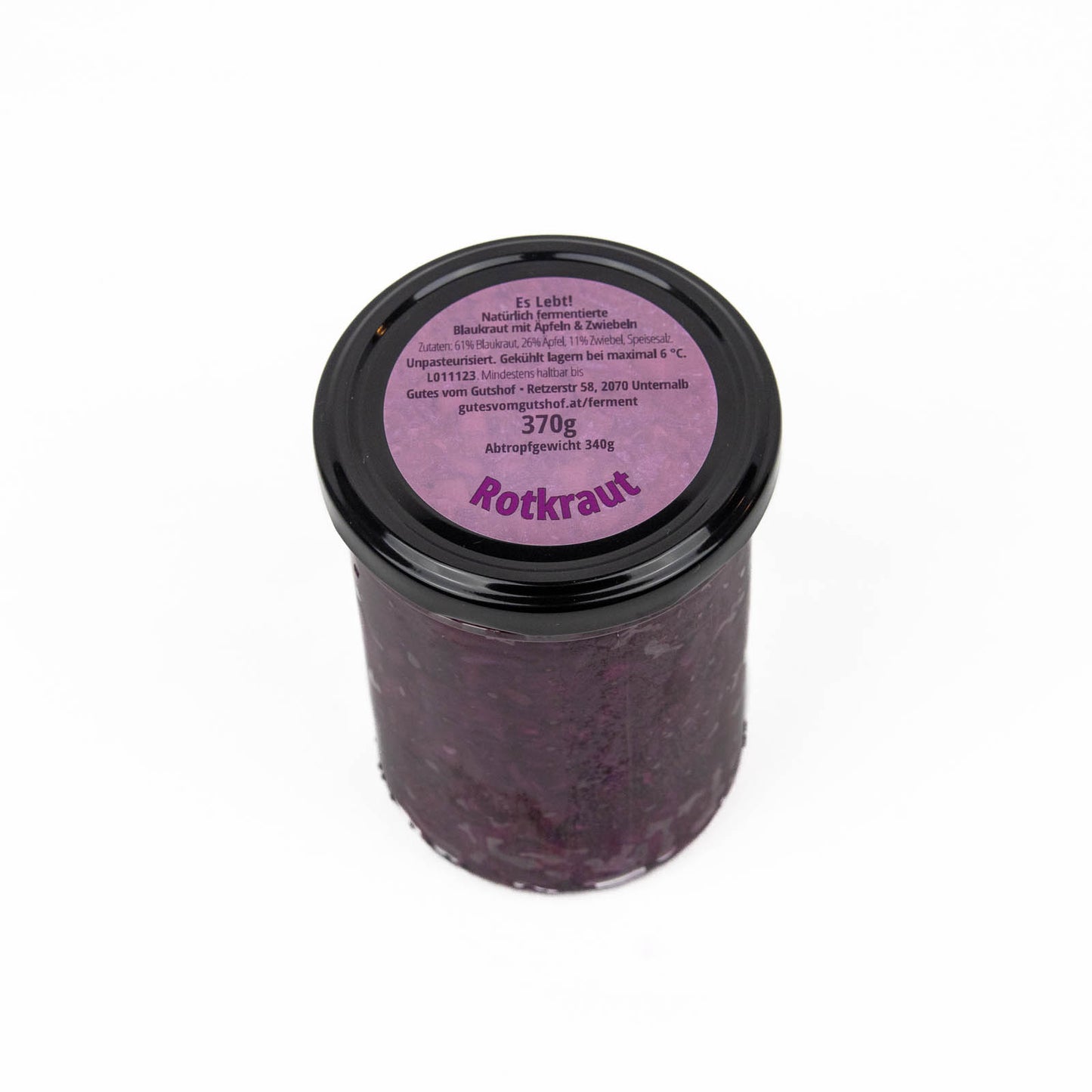 Fermentiertes Rotkraut