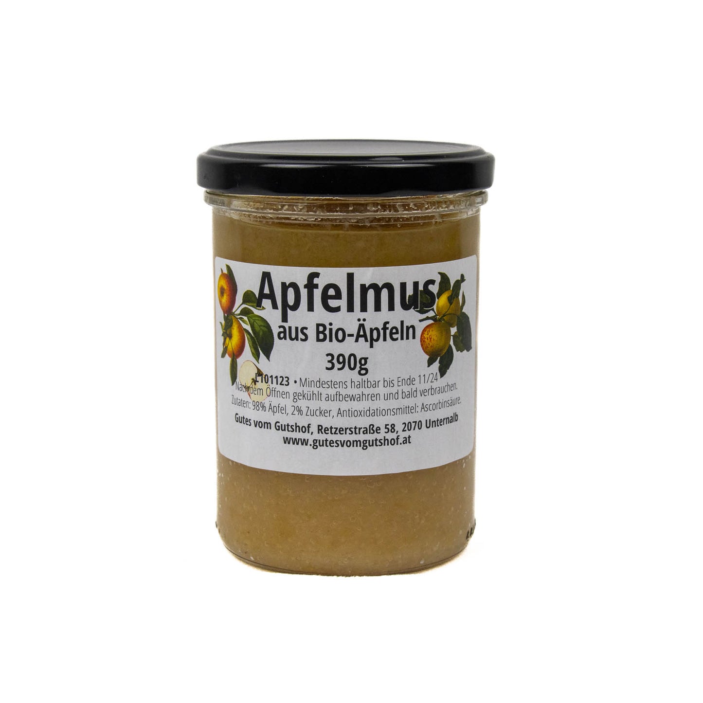 Apfelmus ohne Zuckerzusatz 390g
