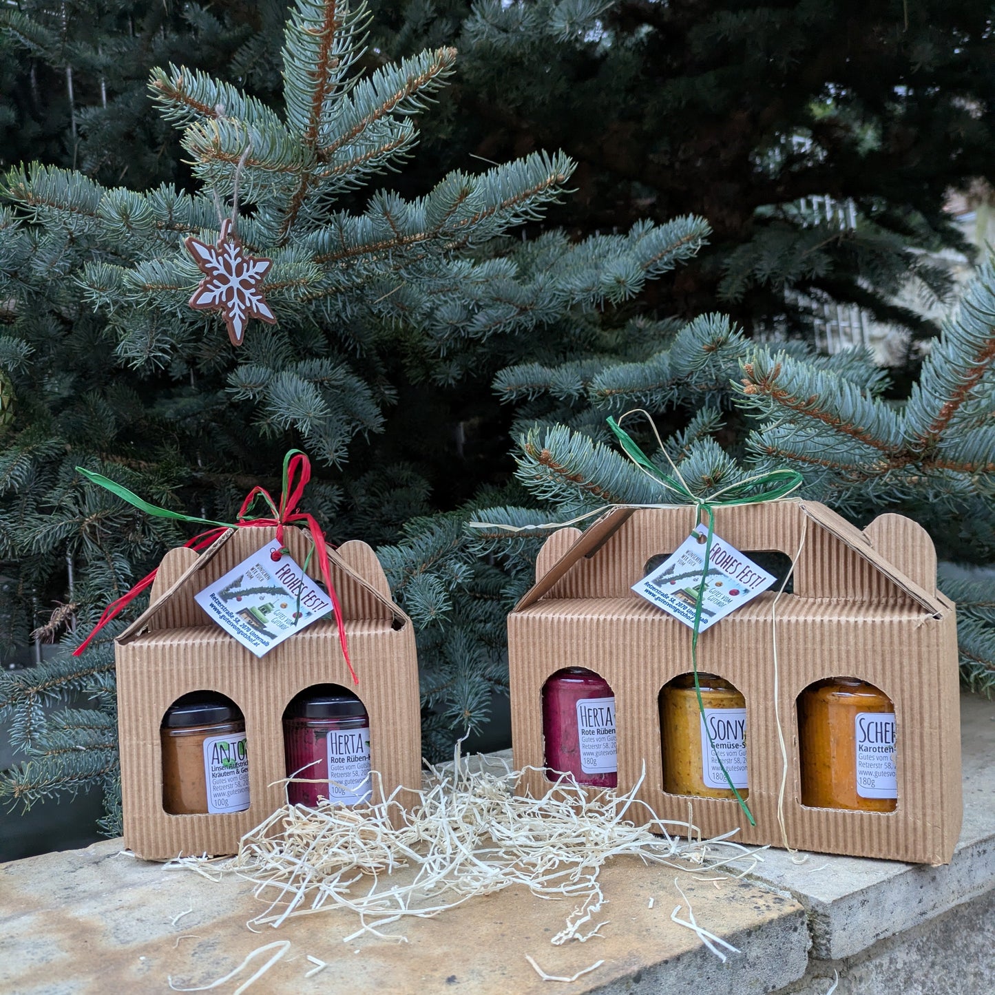 Geschenk Pack: 2 große Aufstriche