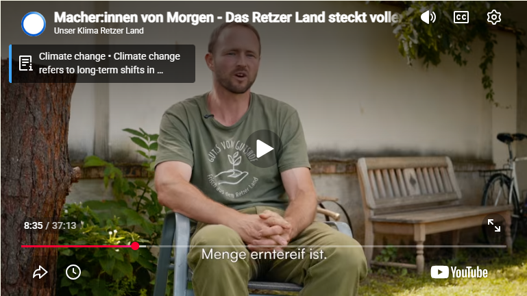 Evan Mercer wird für MacherInnen von Morgen interviewt