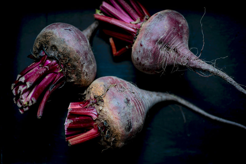 Geröstete Rote Rüben mit Asian Greens