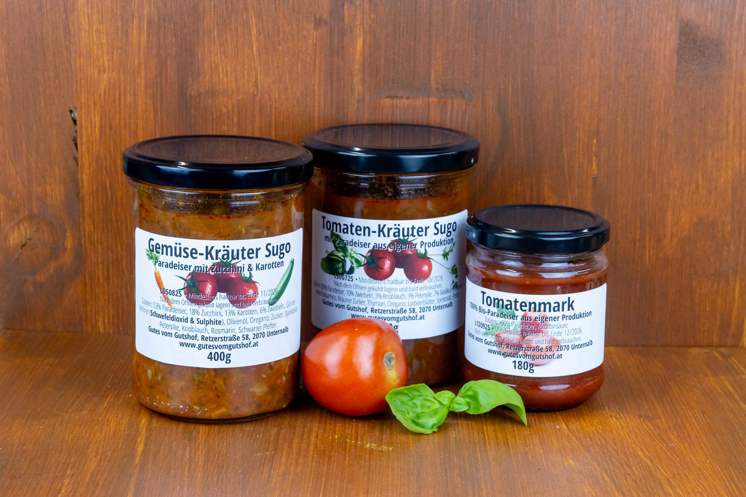 Sugo und Tomatenmark