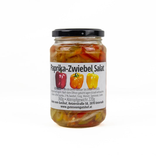 Paprika-Zwiebel Salat 360g