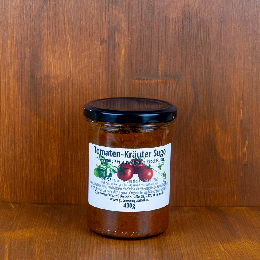 Tomaten-Kräuter Sugo