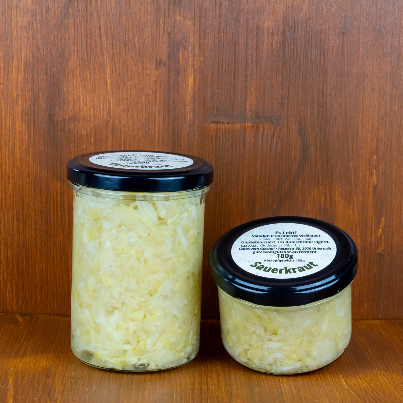 Fermentiertes Sauerkraut roh & unpasteurisiert