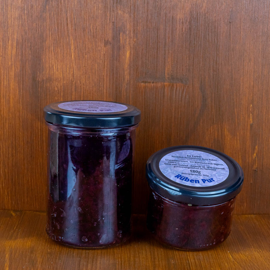 Fermentierte Rote Rüben pur