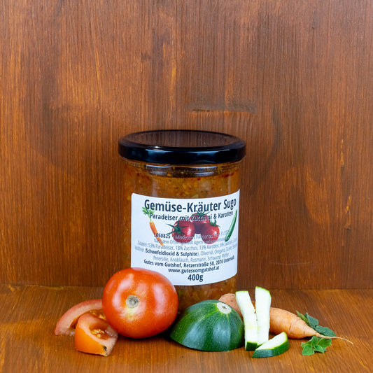Gemüse-Kräuter Sugo