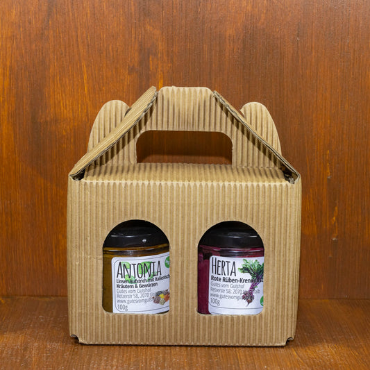 Geschenk Pack: 2 kleine Aufstriche