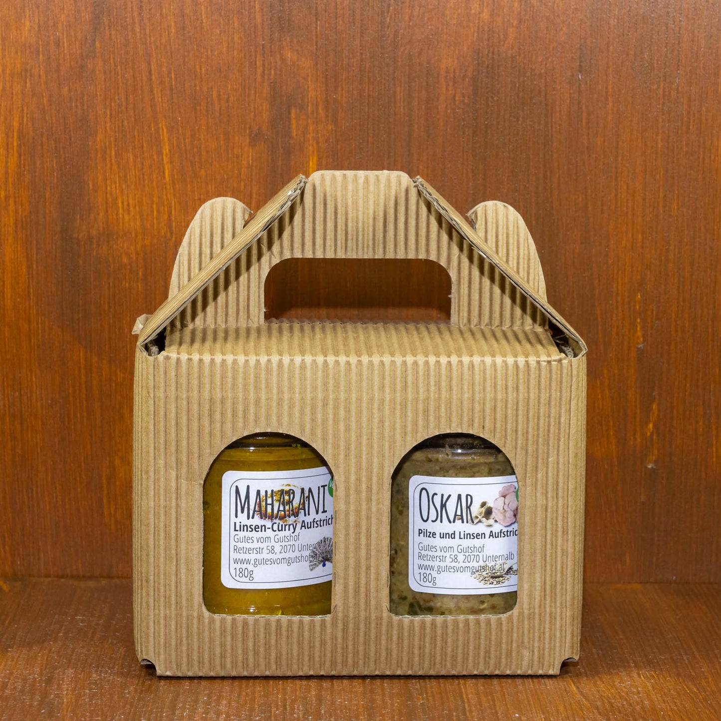 Geschenk Pack: 2 große Aufstriche