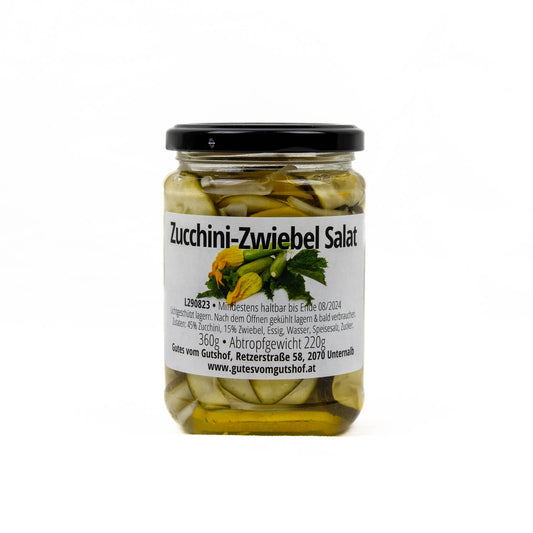 Zucchini-Zwiebel Salat 360g